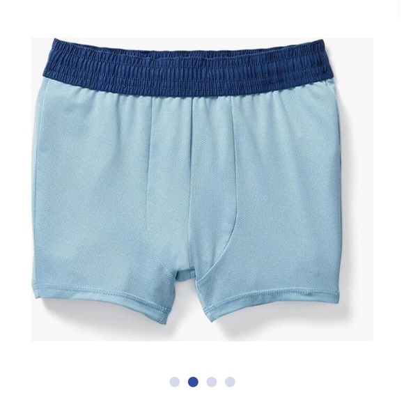 Fair Harbor Bayberry Navy Heather Striped Men's Lined Shorts medium - Picture 4 of 10